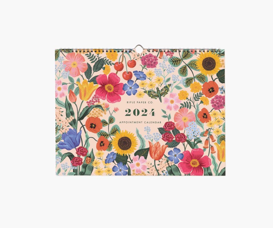 Desk & Journals RIFLE PAPER Co. | 2024 Appointment Wall Calendar|2024 Appointment Calendar