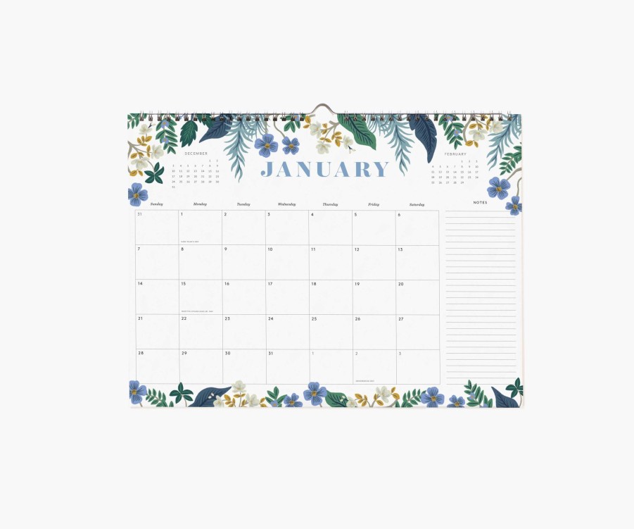 Desk & Journals RIFLE PAPER Co. | 2024 Appointment Wall Calendar|2024 Appointment Calendar