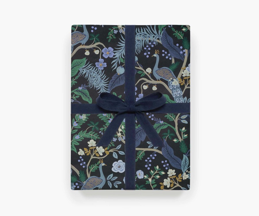 Cards & Occasions RIFLE PAPER Co. Sheets | Peacock Wrapping Sheet|Peacock Wrapping Sheet