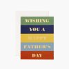 Cards & Occasions RIFLE PAPER Co. Father'S Day | Color Block Father'S Day Greeting Card|Color Block Father'S Day Greeting Card