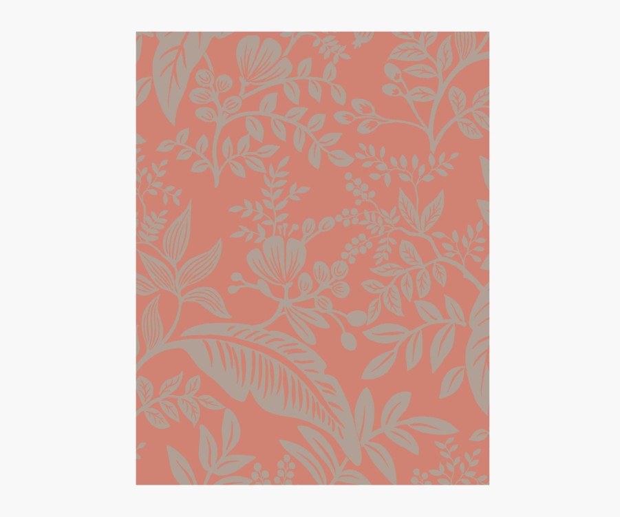 Home RIFLE PAPER Co. Samples | Canopy Wallpaper Sample|Canopy Gold & White Wallpaper Sample