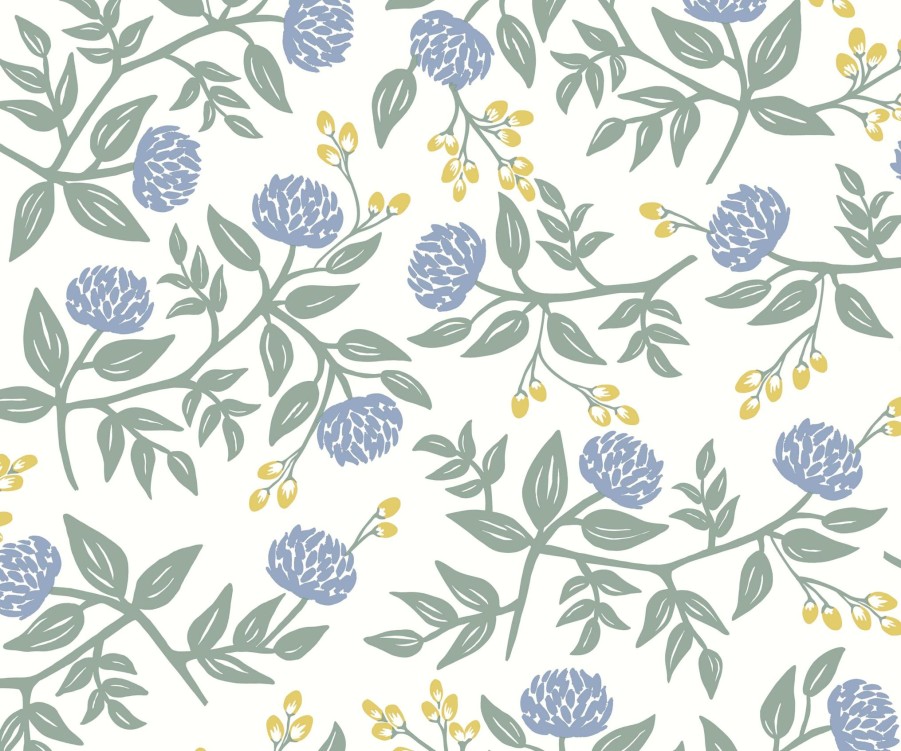 Home RIFLE PAPER Co. Traditional | Peonies Wallpaper|Peonies Navy Wallpaper Double Roll