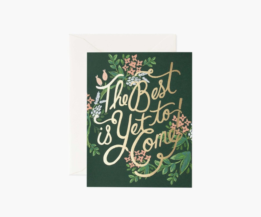 Cards & Occasions RIFLE PAPER Co. Congrats | The Best Is Yet To Come|The Best Is Yet To Come