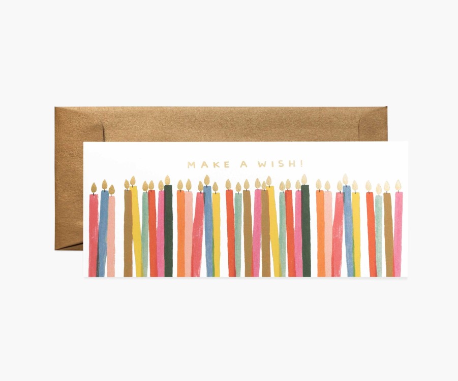 Cards & Occasions RIFLE PAPER Co. Birthday | Make A Wish Candles|Make A Wish Candles