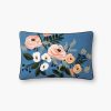 Home RIFLE PAPER Co. Floral | Floral Embroidered Pillow|Floral Embroidered Pillow-Violet