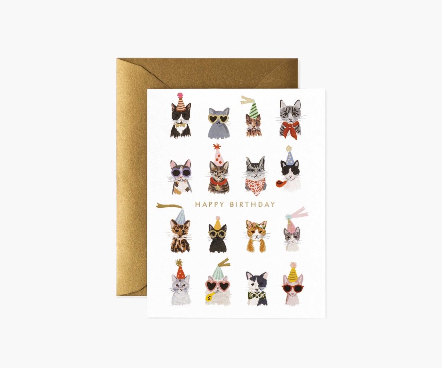 Cards & Occasions RIFLE PAPER Co. Birthday | Cool Cats Birthday|Cool Cats Birthday