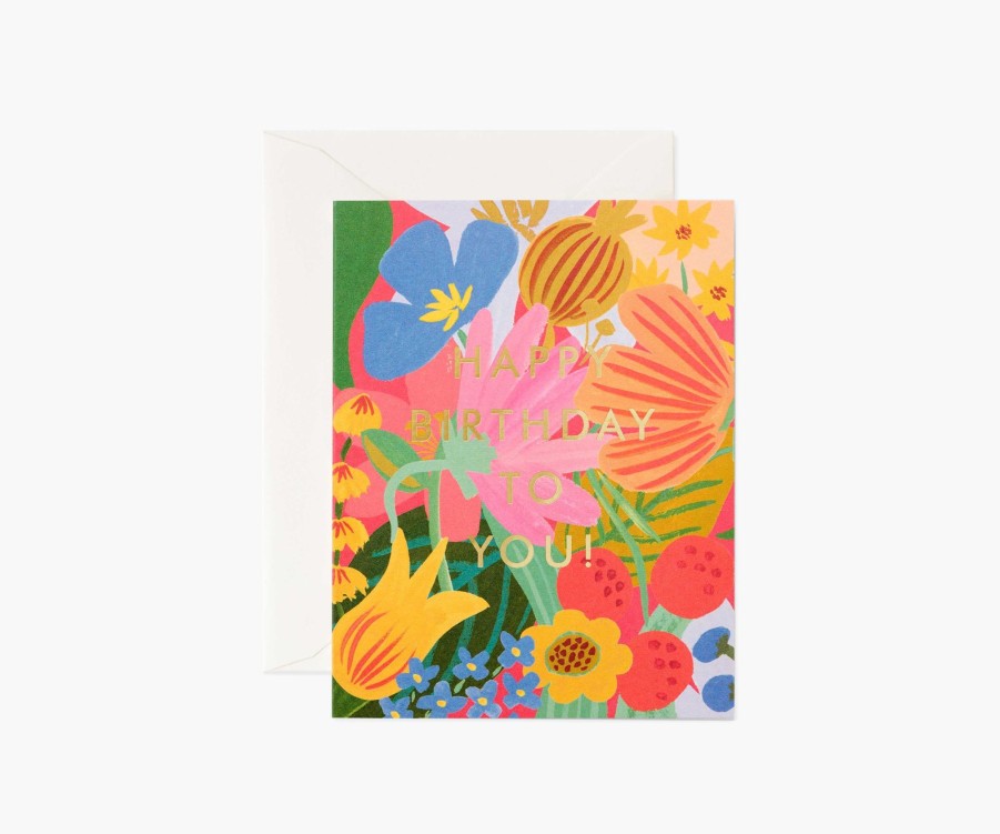 Cards & Occasions RIFLE PAPER Co. Birthday | Sicily Birthday Greeting Card|Sicily Birthday Greeting Card