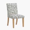 Home RIFLE PAPER Co. Dining Chairs | Lorraine Dining Chair| Blue & White Lorraine Dining Chair