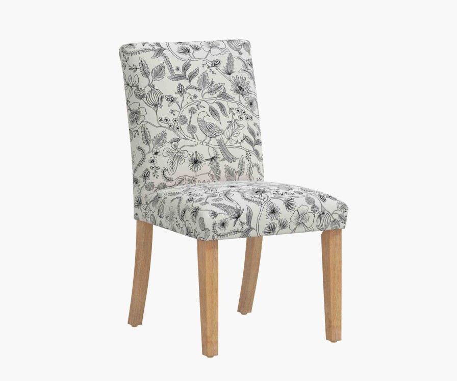 Home RIFLE PAPER Co. Dining Chairs | Lorraine Dining Chair| Blue & White Lorraine Dining Chair