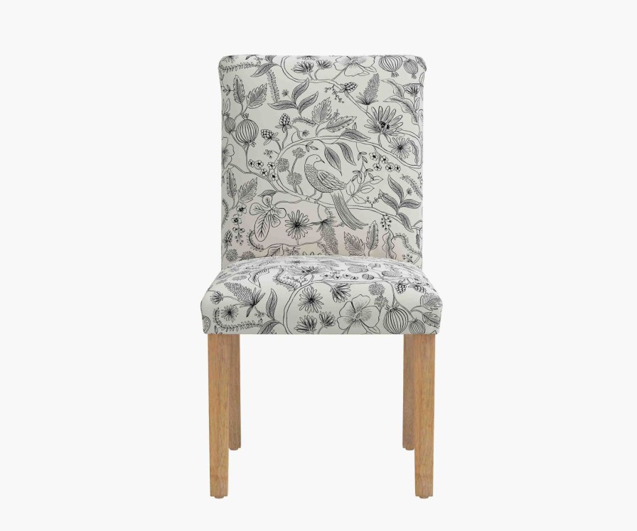 Home RIFLE PAPER Co. Dining Chairs | Lorraine Dining Chair| Blue & White Lorraine Dining Chair