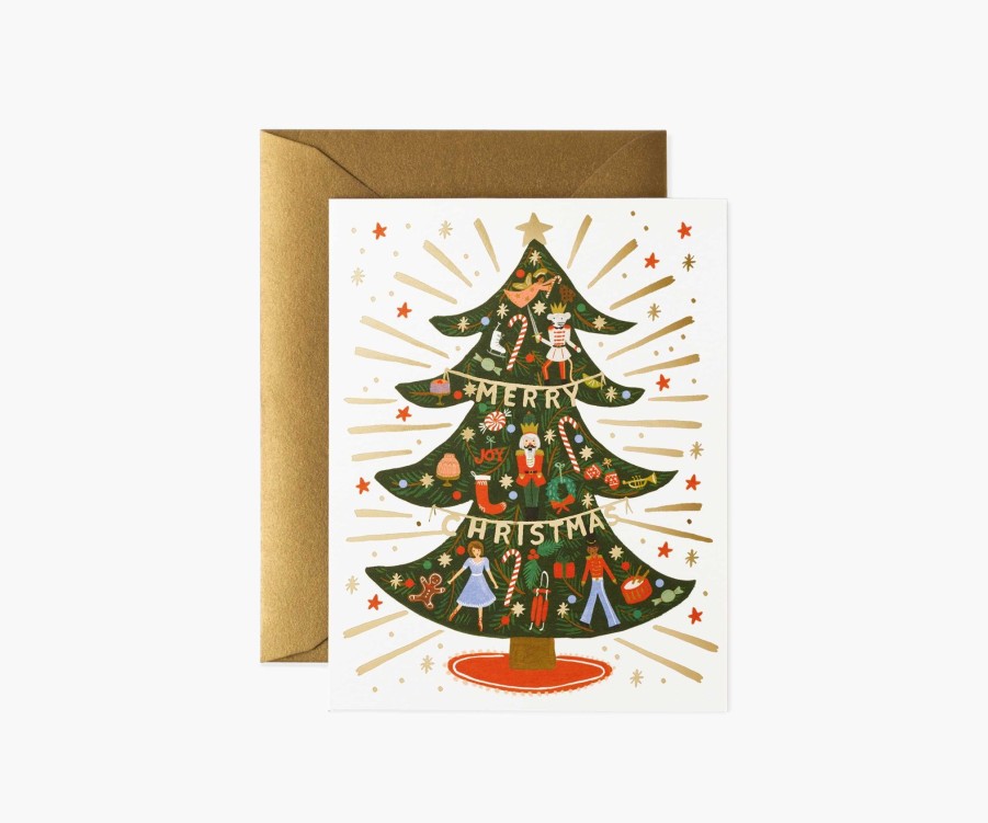 Cards & Occasions RIFLE PAPER Co. Christmas | Nutcracker Tree|Nutcracker Tree