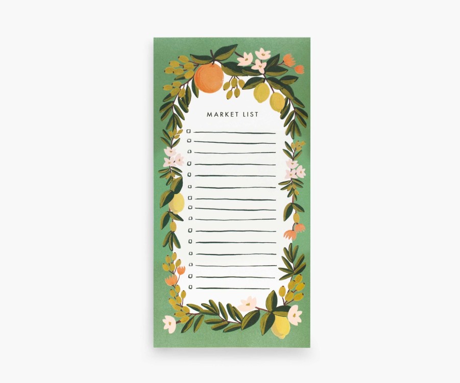 Desk & Journals RIFLE PAPER Co. To-Do Pads | Market Pad| Market Pad