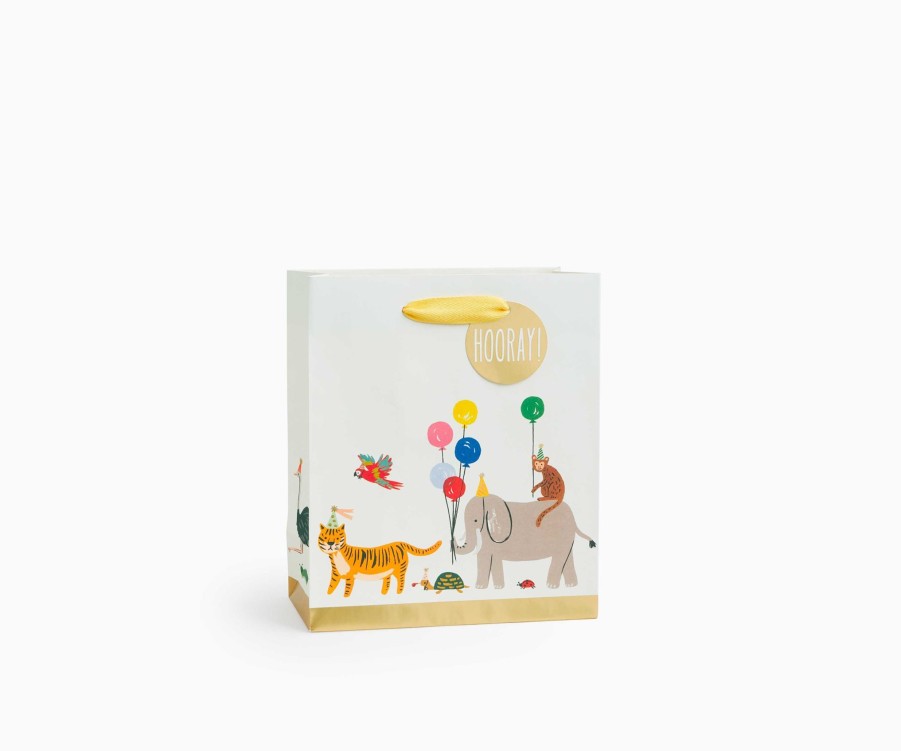 Cards & Occasions RIFLE PAPER Co. Gift Bags | Party Animals Gift Bag|Party Animals Large Gift Bag