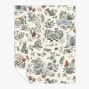 Home RIFLE PAPER Co. Peel & Stick | Wonderland Peel & Stick Wallpaper Sample|Wonderland Cream Peel & Stick Wallpaper Sample