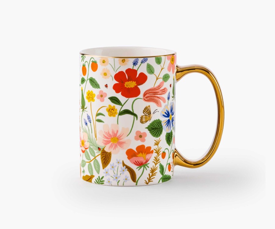 Home RIFLE PAPER Co. Mugs | Porcelain Mug| Porcelain Mug