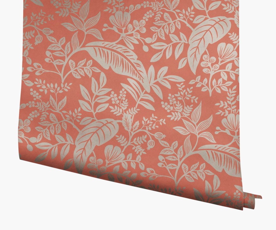 Home RIFLE PAPER Co. Traditional | Canopy Wallpaper|Canopy Sage Wallpaper Double Roll