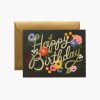 Cards & Occasions RIFLE PAPER Co. Birthday | Vintage Blossoms Birthday Greeting Card|Vintage Blossoms Birthday Greeting Card