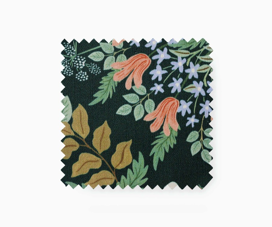 Home RIFLE PAPER Co. Samples | Furniture Fabric Sample| Emerald Furniture Fabric Sample