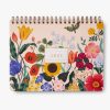 Desk & Journals RIFLE PAPER Co. | 2024 12-Month Top Spiral Planner|2024 12-Month Top Spiral Planner Blossom