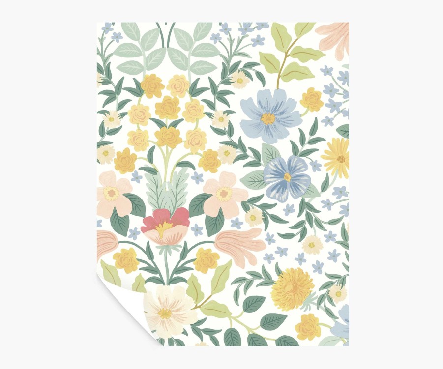 Home RIFLE PAPER Co. Peel & Stick | Bramble Garden Peel & Stick Wallpaper Sample|Bramble Garden Sage Peel & Stick Wallpaper Sample