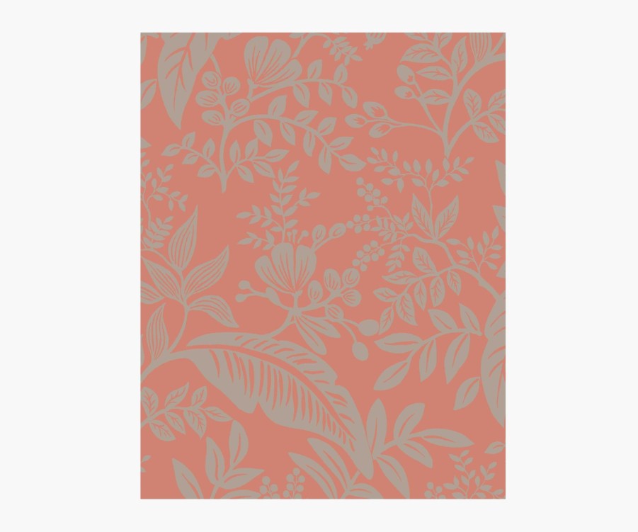 Home RIFLE PAPER Co. Samples | Canopy Wallpaper Sample|Canopy Rose Wallpaper Sample