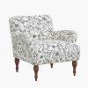 Home RIFLE PAPER Co. Arm Chairs & Settees | Bristol Armchair| Emerald Bristol Armchair With Leg