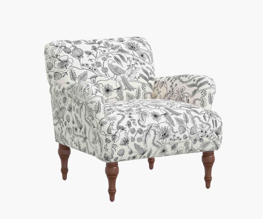 Home RIFLE PAPER Co. Arm Chairs & Settees | Bristol Armchair| Bristol Armchair With Leg