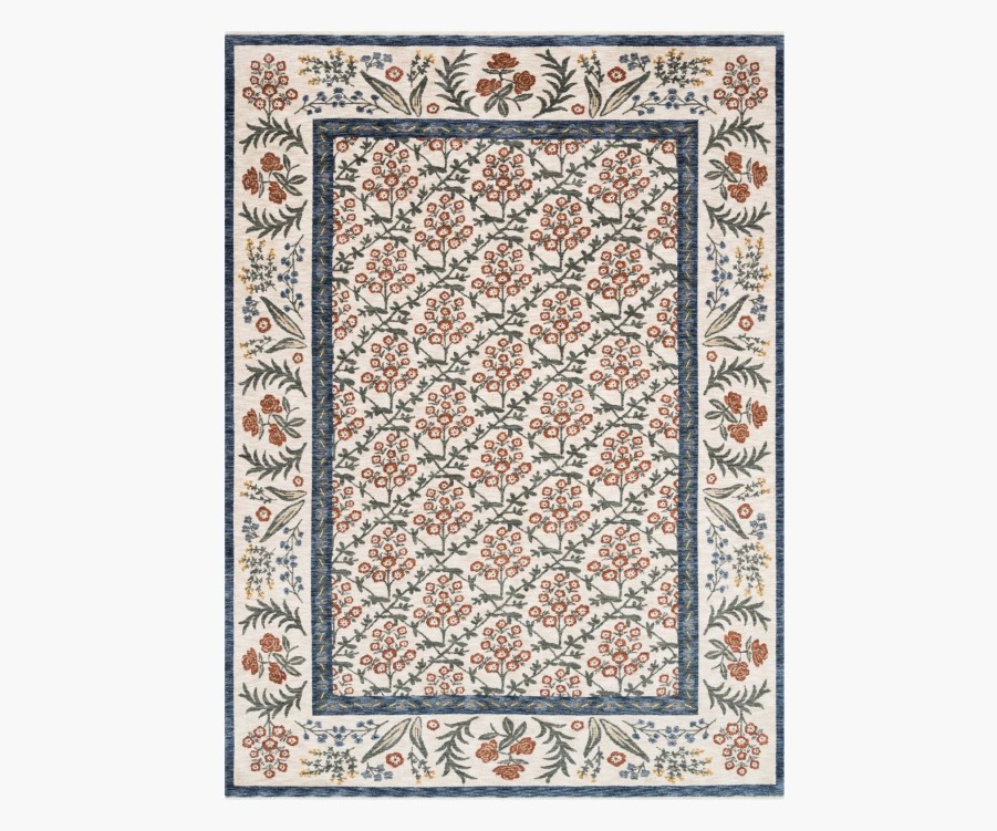 Home RIFLE PAPER Co. Neutral | Kismet Suzani Garden Cream Power-Loomed Rug|Kismet Suzani Garden Cream Power-Loomed Rug