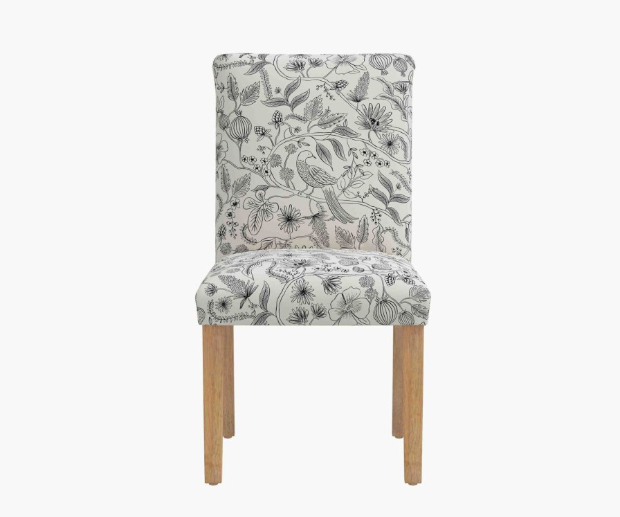 Home RIFLE PAPER Co. Dining Chairs | Lorraine Dining Chair| Blush & Cream Lorraine Dining Chair