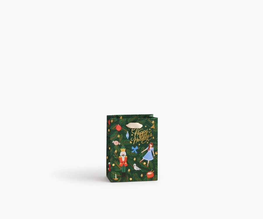 Cards & Occasions RIFLE PAPER Co. Gift Bags | Nutcracker Gift Bag|Nutcracker Small Gift Bag