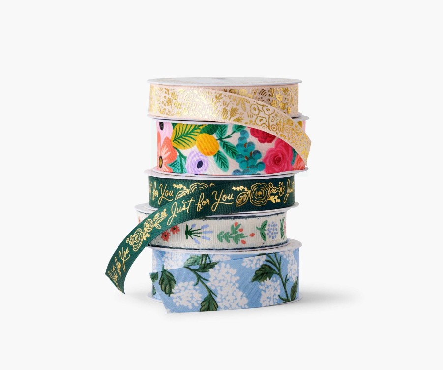 Cards & Occasions RIFLE PAPER Co. Ribbon & Tags | Ribbon Set| Ribbon Set Garden Party