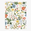 Home RIFLE PAPER Co. Samples | Strawberry Fields Wallpaper Sample|Strawberry Fields Mint Wallpaper Sample