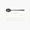 Home RIFLE PAPER Co. Recipe Organization | Charcoal Spoon Refill Recipe Cards|Charcoal Spoon Refill Recipe Cards