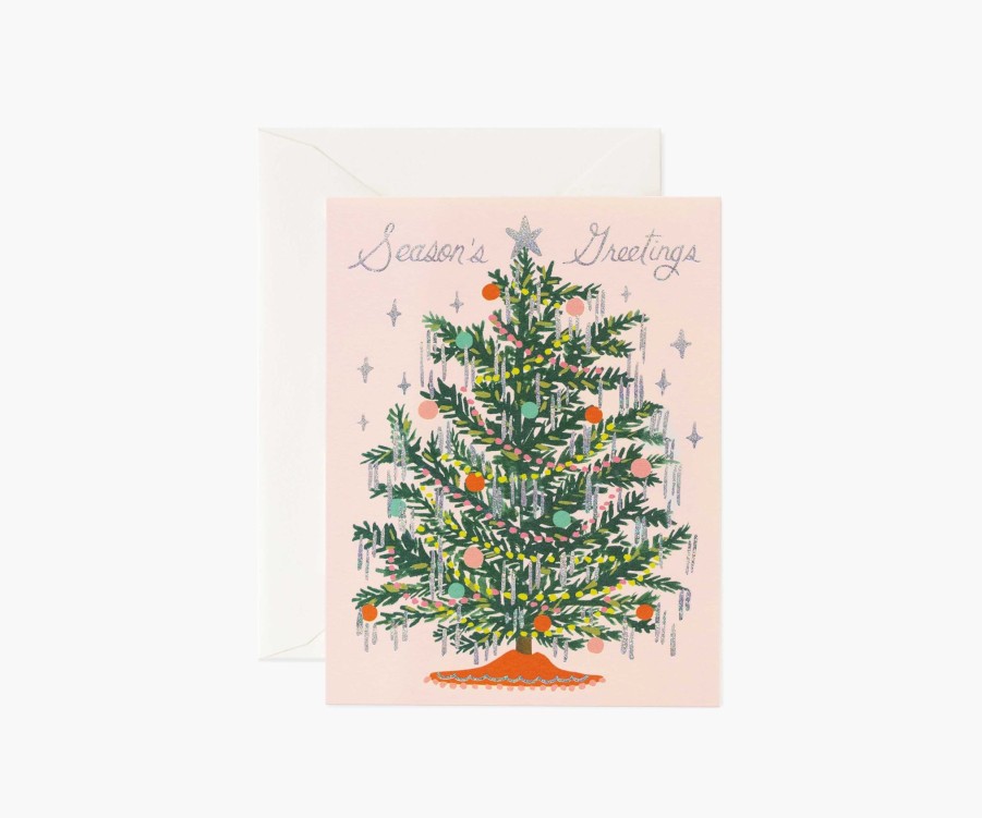 Cards & Occasions RIFLE PAPER Co. Christmas | Tinsel Tree|Tinsel Tree