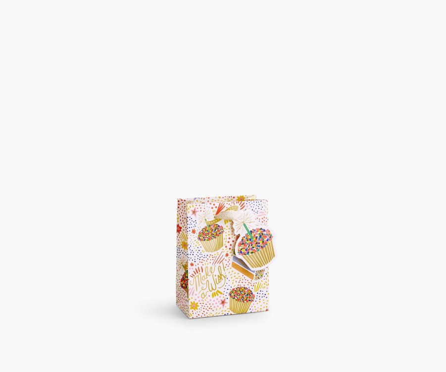 Cards & Occasions RIFLE PAPER Co. Gift Bags | Birthday Cake Gift Bag|Birthday Cake Wine Gift Bag