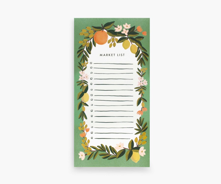 Desk & Journals RIFLE PAPER Co. To-Do Pads | Market Pad| Market Pad