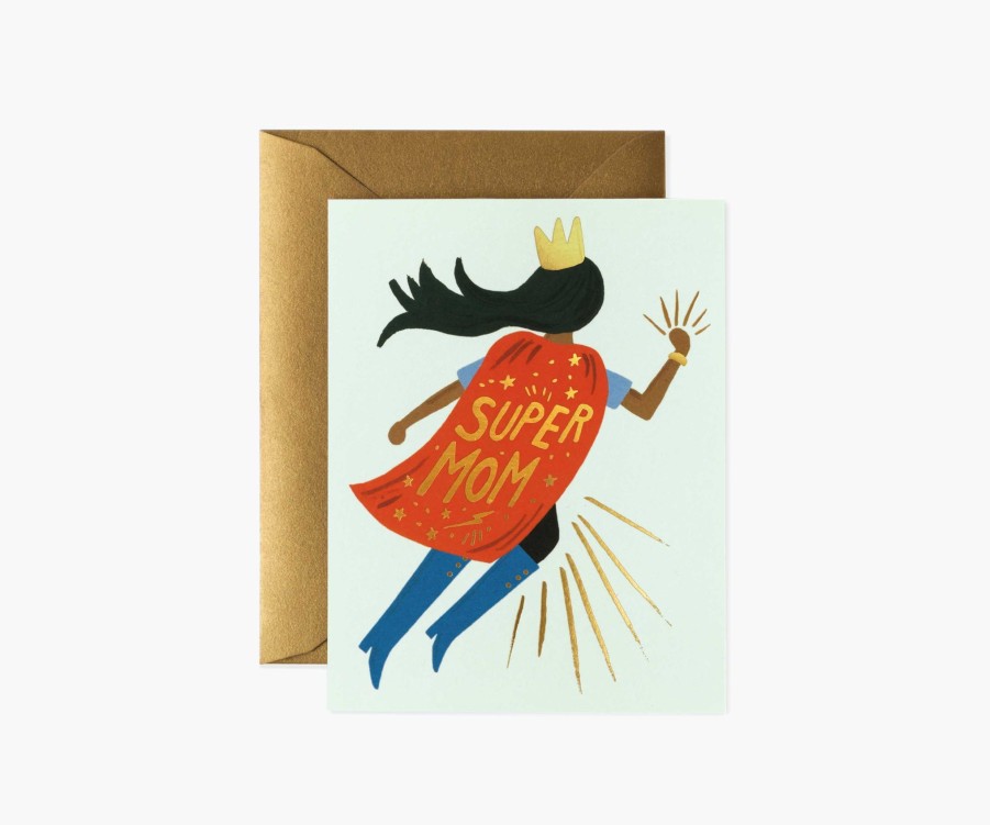 Cards & Occasions RIFLE PAPER Co. Mother'S Day | Soaring Super Mom|Soaring Super Mom