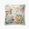 Home RIFLE PAPER Co. Floral | Botanical Velvet Pillow|Botanical Blush Velvet Pillow