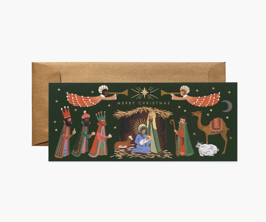 Cards & Occasions RIFLE PAPER Co. Christmas | Holiday Nativity|Holiday Nativity