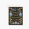 Cards & Occasions RIFLE PAPER Co. Encouragement | This Too Shall Pass|This Too Shall Pass