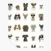 Home RIFLE PAPER Co. Peel & Stick | Dog Days Peel & Stick Wallpaper Sample|Dog Days White Multi Peel & Stick Wallpaper Sample