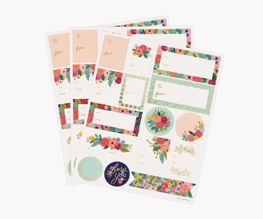 Cards & Occasions RIFLE PAPER Co. Stickers & Tape | Gift Stickers| Gift Stickers