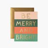 Cards & Occasions RIFLE PAPER Co. Christmas | Be Merry & Bright Colors|Be Merry & Bright Colors