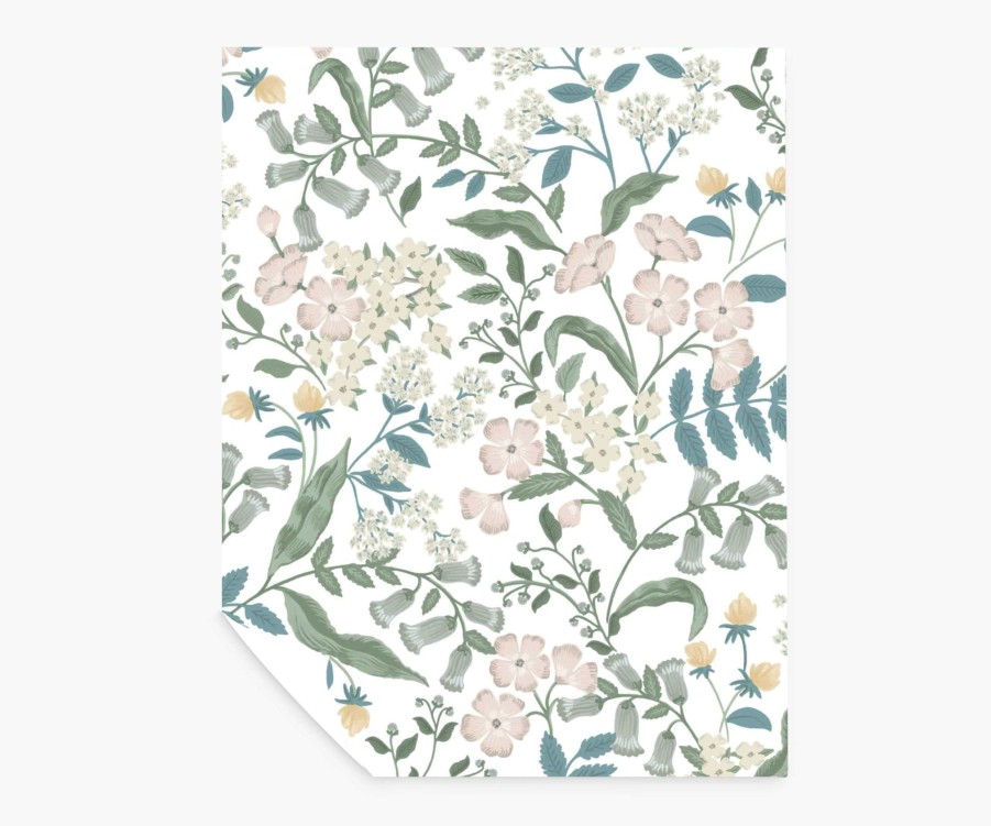 Home RIFLE PAPER Co. Peel & Stick | Sweetbrier Peel & Stick Wallpaper Sample|Sweetbrier Blush Peel & Stick Wallpaper Sample