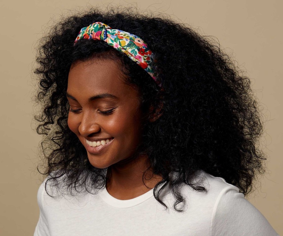 Accessories & Apparel RIFLE PAPER Co. Headbands | Knotted Headband| Silky Twisted Headband