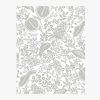 Home RIFLE PAPER Co. Samples | Pomegranate Wallpaper Sample|Pomegranate Black & Linen Wallpaper Sample