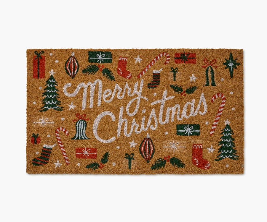 Home RIFLE PAPER Co. Scatter | Holiday Doormat| Doormat