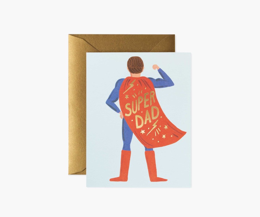 Cards & Occasions RIFLE PAPER Co. Father'S Day | Super Dad|Super Dad