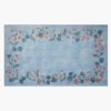 Home RIFLE PAPER Co. Scatter | Atelier Strawberries Periwinkle Non-Slip Rug|Atelier Strawberries Periwinkle Non-Slip Rug