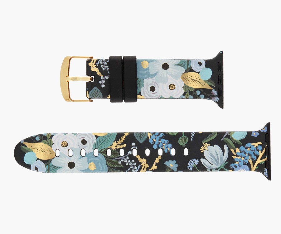 Accessories & Apparel RIFLE PAPER Co. Accessories | Garden Party Blue Apple Watch Band|Garden Party Blue Apple Watch Band